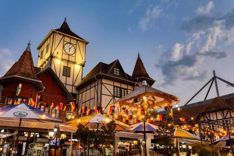 Quartos próximos à Oktoberfest, em Blumenau Exterior foto
