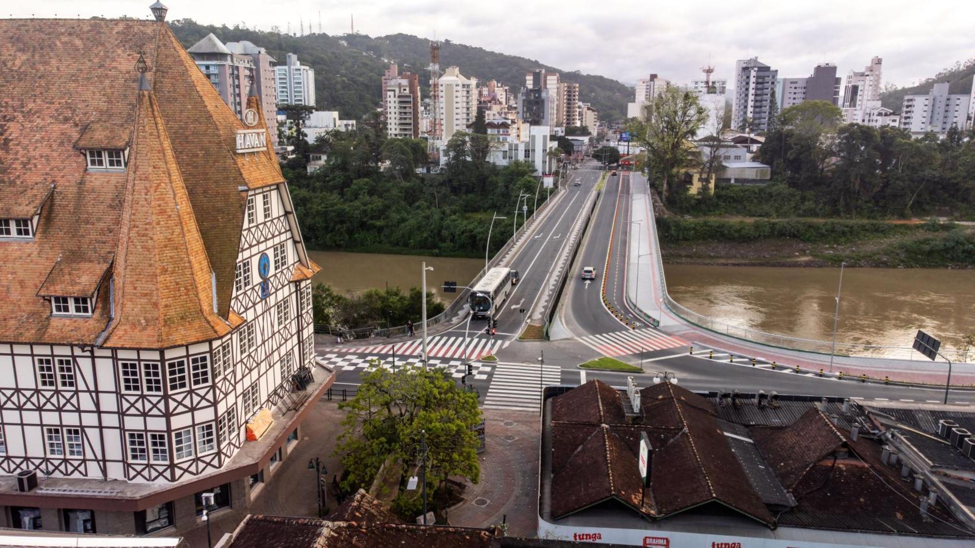 Quartos próximos à Oktoberfest, em Blumenau Exterior foto